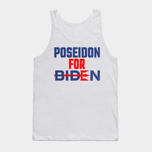 Poseidon For Biden Tank Top